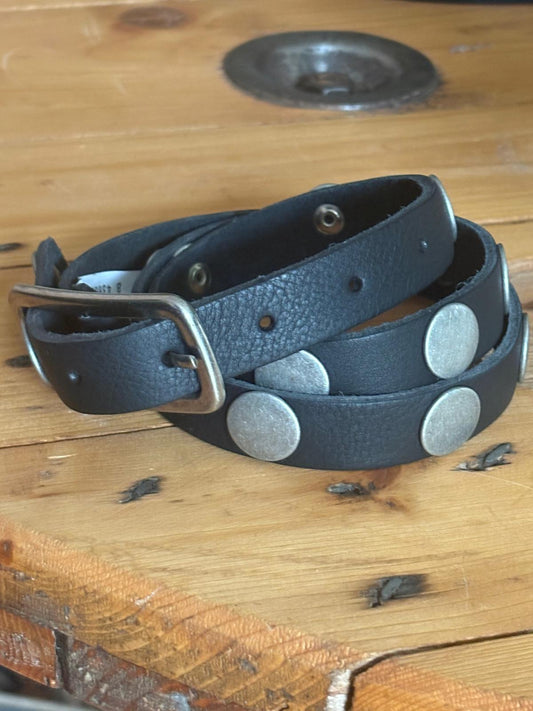 Cinturón Piel Tacha