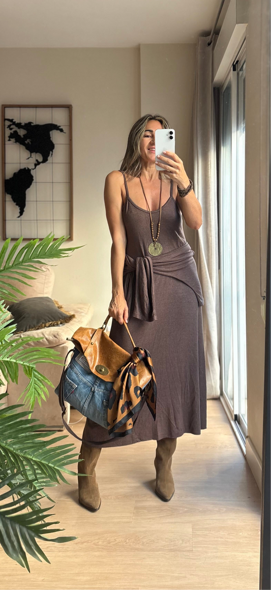 Vestido de Punto dos piezas