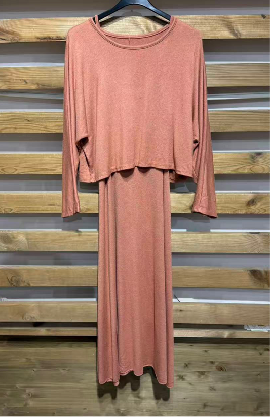 Vestido de Punto dos piezas