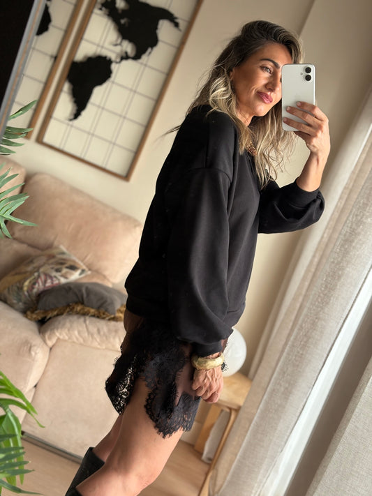 Sudadera con lencero