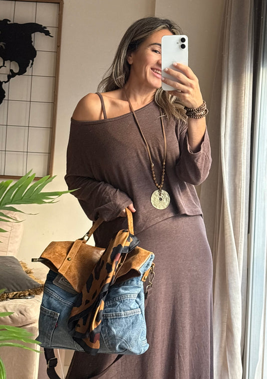 Vestido de Punto dos piezas