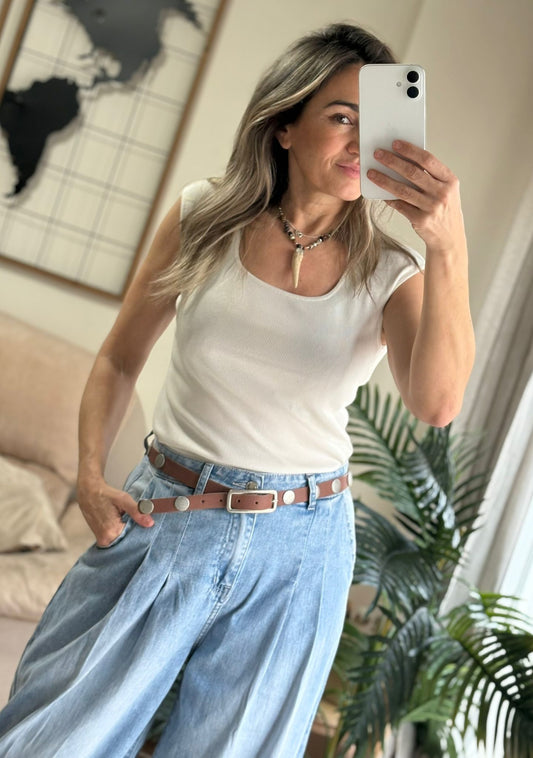 Camiseta de punto finito