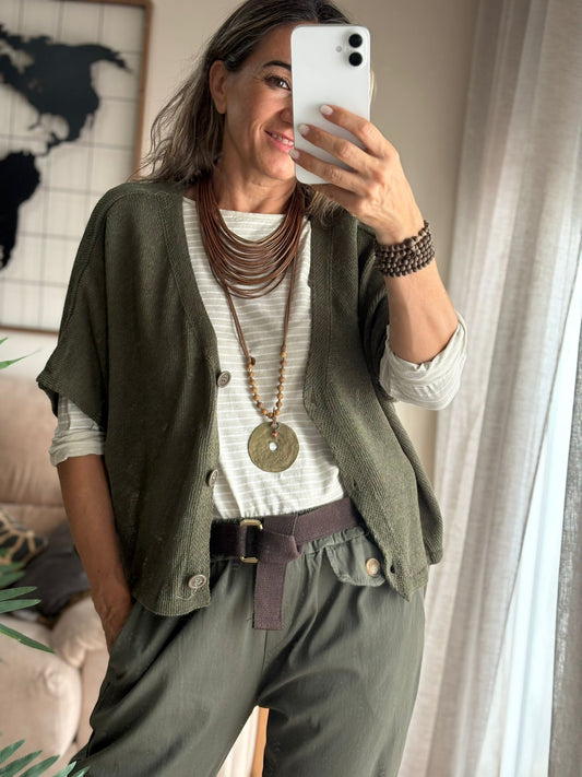 Chaqueta de Hilo