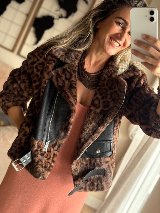 Chaqueta oversize Leo