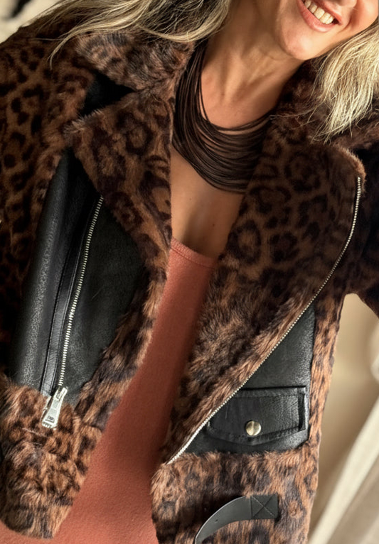 Chaqueta oversize Leo