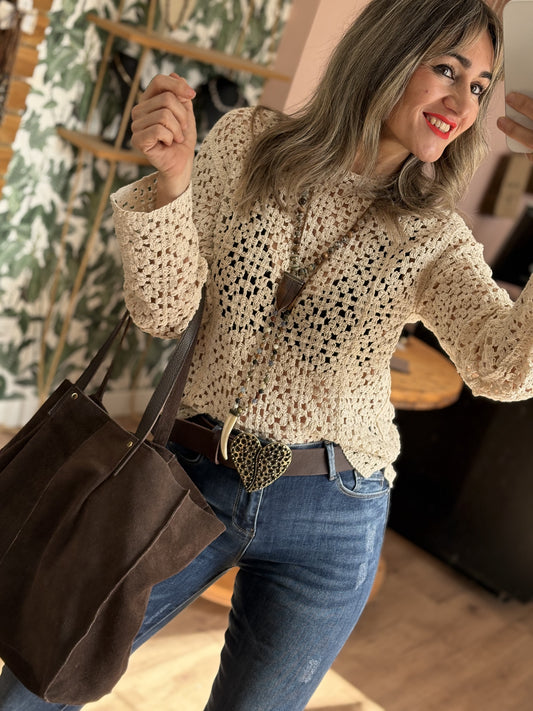 Blusa hilo – Pilar Martín Shop1