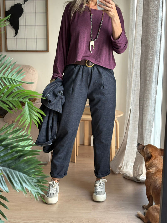 Pantalón algodón Denim