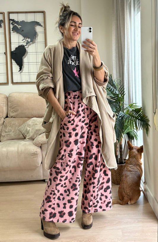 Pantalón Print Algodón