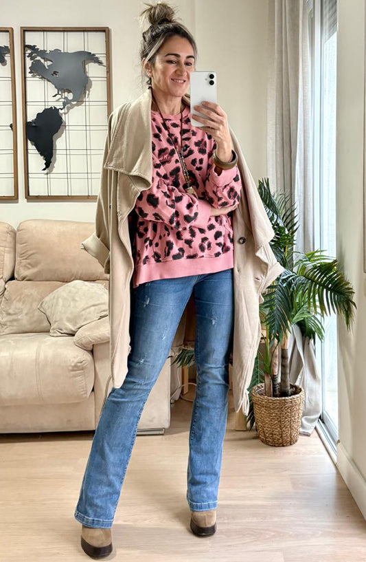 Sudadera Print Algodón